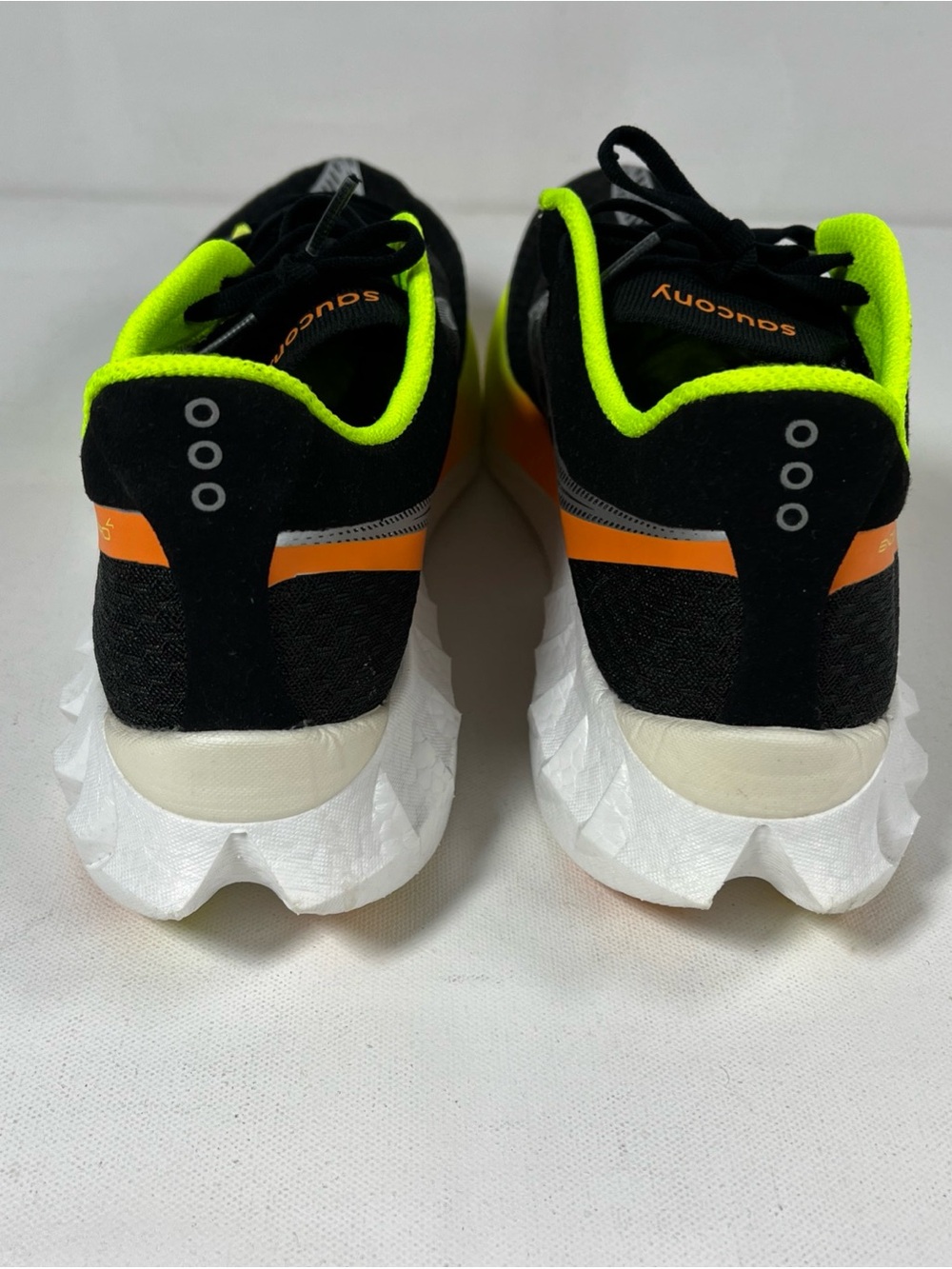 Saucony Endorphin Pro 4 S20939-343 Running Shoes Black Mesh Yellow Men’s 12.5 - Picture 8 of 12